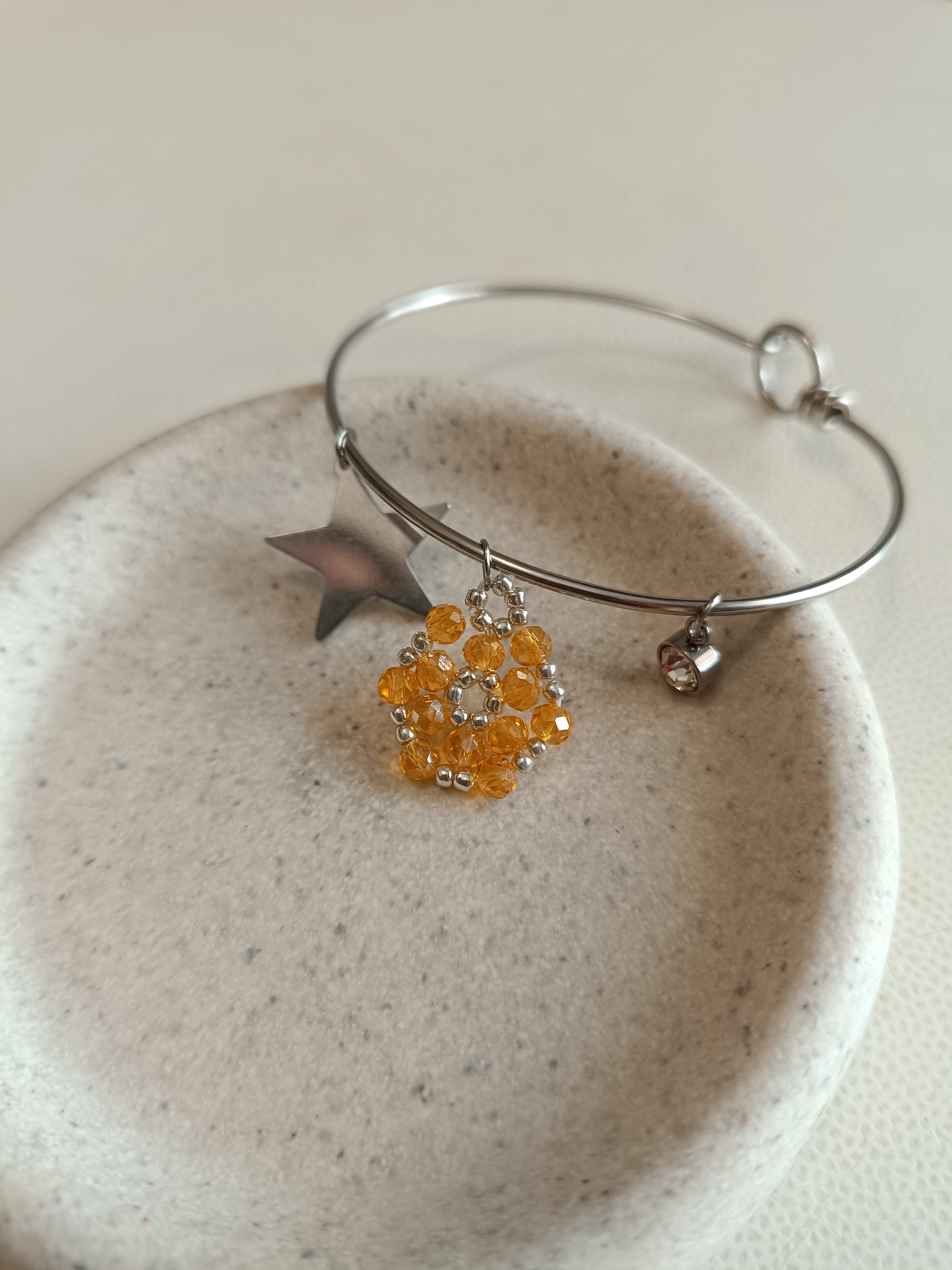 Braccialetto rigido Seme Della Vita- Eleganza Spirituale