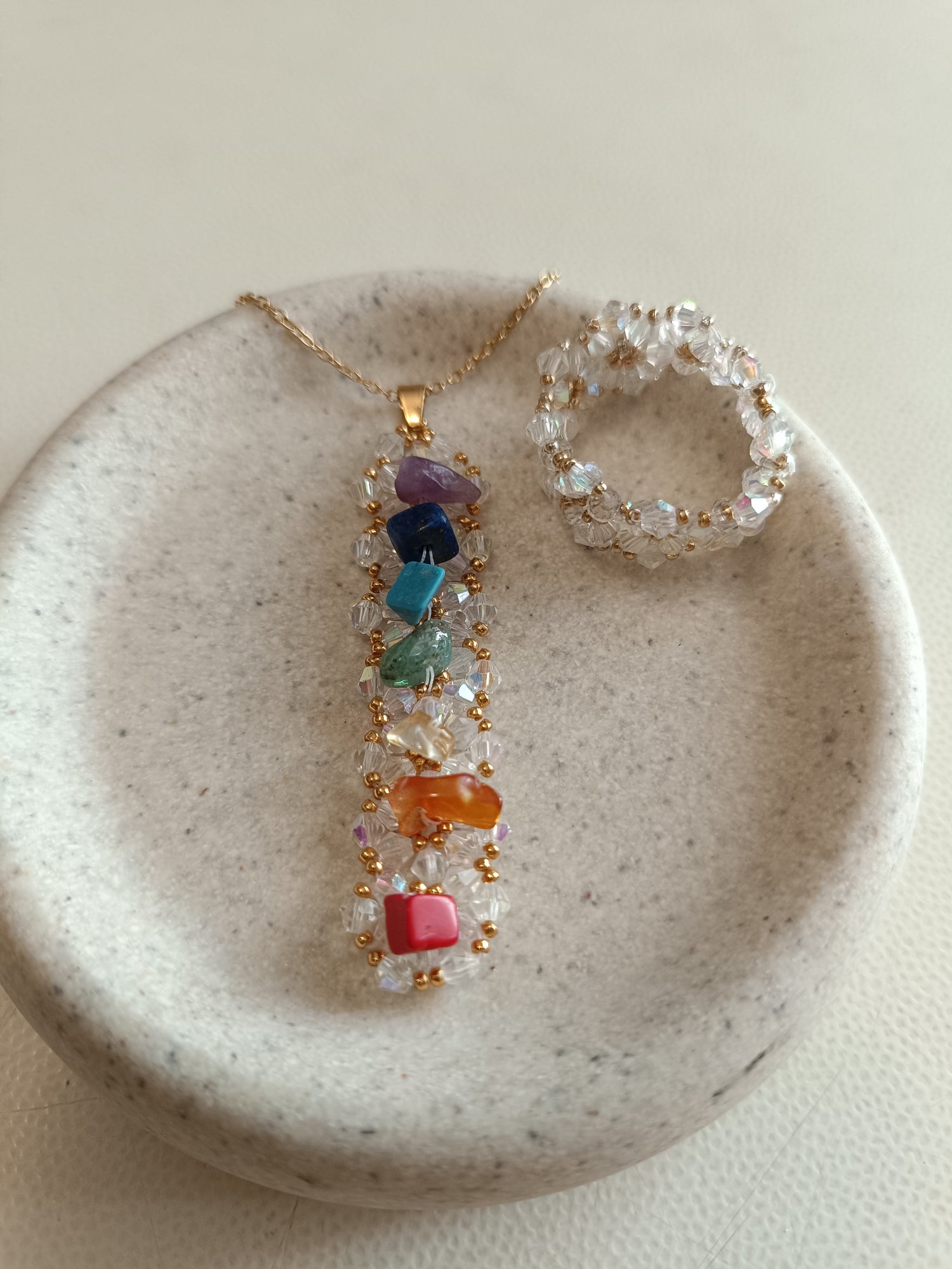 Anello Artigianale Fiore della Vita- Eleganza e Spiritualità