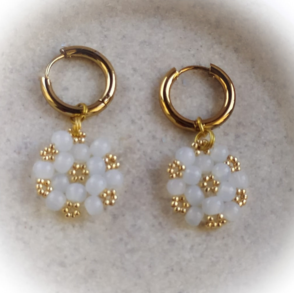 Orecchini Seme dela Vita- Eleganza Mini e Significato Profondo